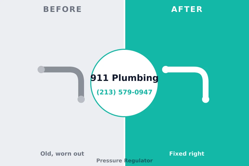 Before and after: plumbing company Tice, FL